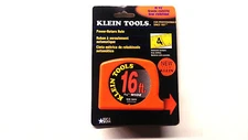 Klein Tools 16' High Visibility Power Return Rule Tape Measure MADE IN THE USA