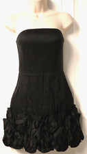 TWENTY ONE strapless black bodycon dress size S