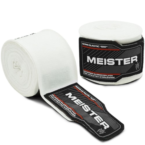 MEISTER MMA 180" HANDWRAPS ALL COLORS - Elastic Mexican Pro Boxing Adult PAIR - Picture 23 of 54