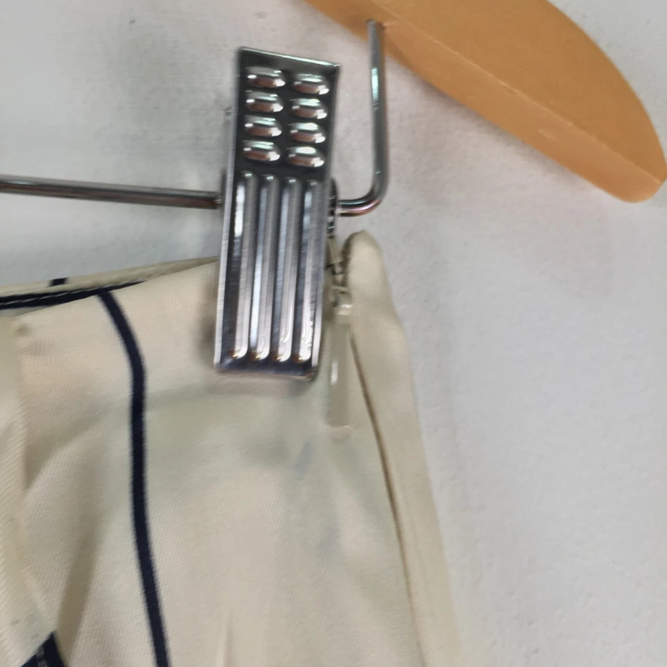 Falda Mango Mujer XS Aus 8 Lápiz Multicolor Rayas Midi Cremallera 108433 Foto 3 de 4