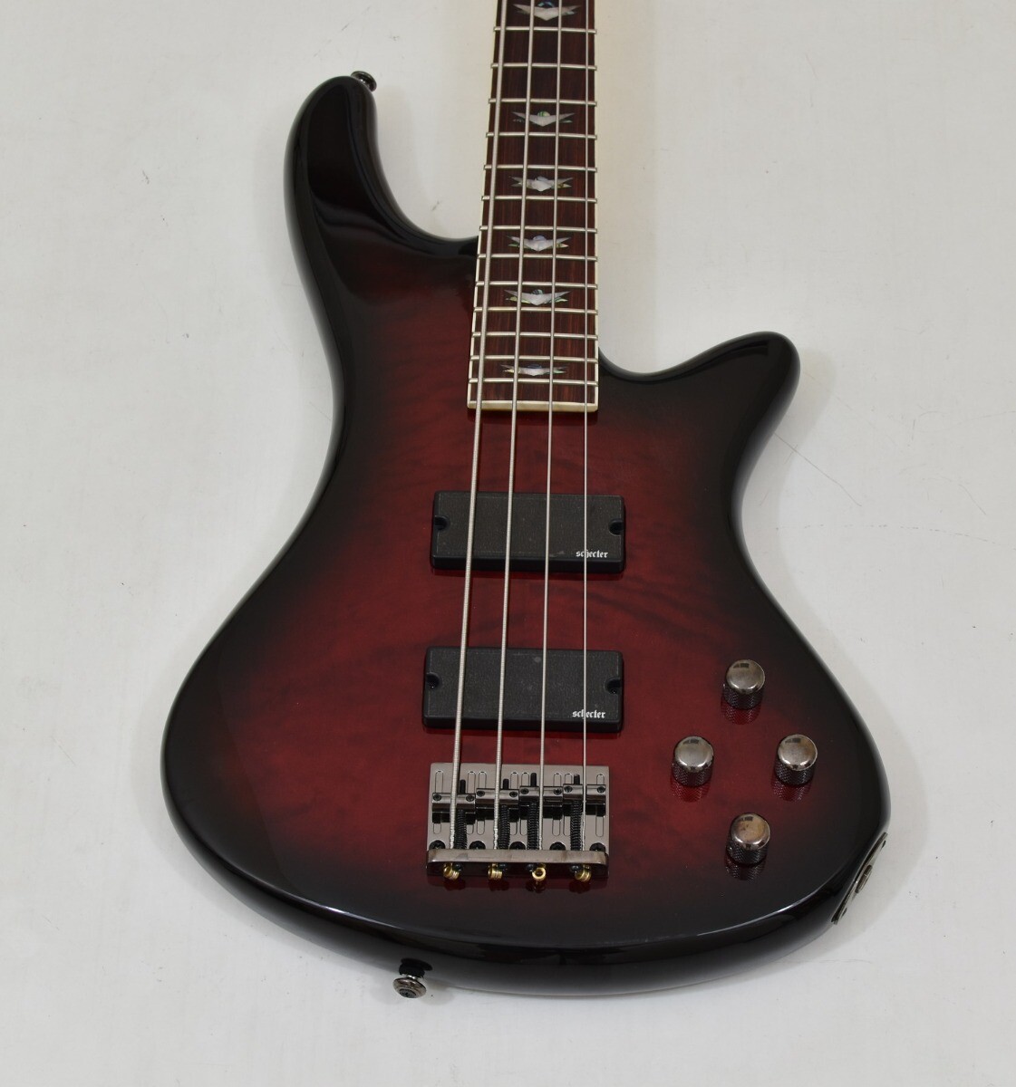「つちた」レア　Shecter extreme 4 美品 Amazon.com: Schecter Stiletto Extreme 4 Bass Guitar - Black