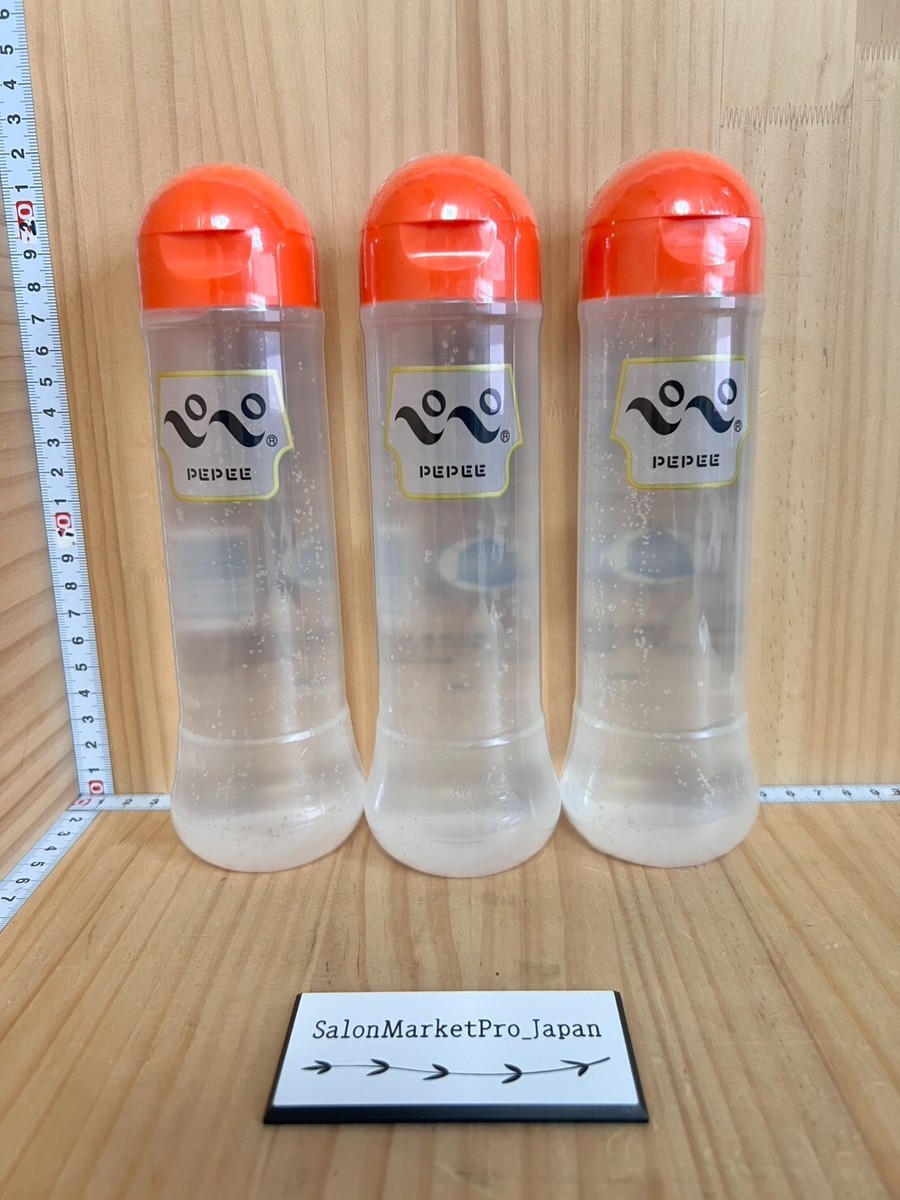 Pepee 360ml Set of 3 Unscented tasteless Lotion Lubricant Body