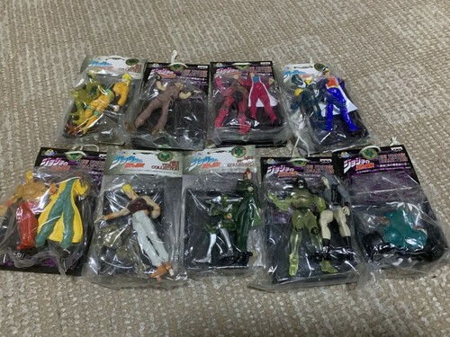 JoJo's Bizarre Adventure Part 3 Mini Figure Collection stand complete set - Picture 2 of 8