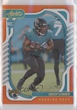 2022 Panini Absolute Rookies Spectrum Orange 29/75 Snoop Conner #194 0z8z