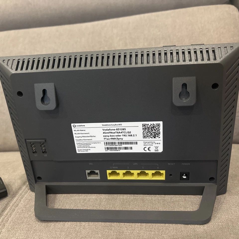 Easybox 805 WLAN Router - Sehr guter Zustand - Bild 2 von 4