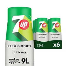 Flavours 7Up Sparkling Drink Mix Fizzy Drink Maker Concentrate Original Soda
