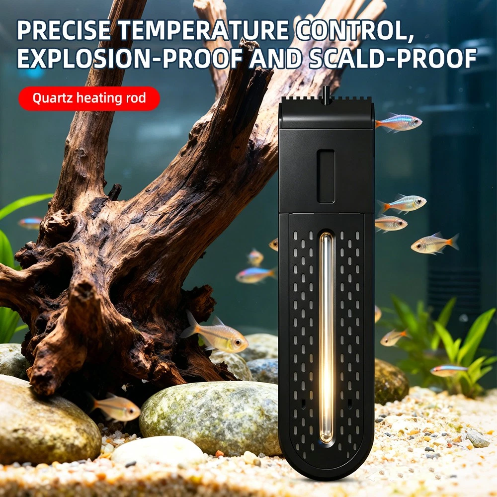 1200W Digital Inverter Aquarium Submersible Heater Fish Tank Low Water Stop Heat