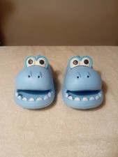 Shark Slippers Cute Big Mouth Sandals Open Toe Soft Slides 32-33