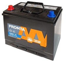 BATTERIA AUTO 75Ah ALTO ADIGE D26X 75 PRONTA  (SX) 75Ah 640A (cm) 25,9x17,8x22,1
