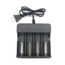 Li-ion Lithium Smart Charger 3.7V 2 4 6 Slot For 16340/14500/26650 RCR123 USA A+