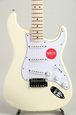 Squier by Fender Affinity Series Stratocaster MN Olympic White S N ICSJ25030527