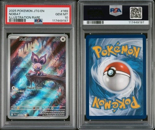 Noibat 169/159 Sv09: Journey Together Holo PSA 10 Gem Mint