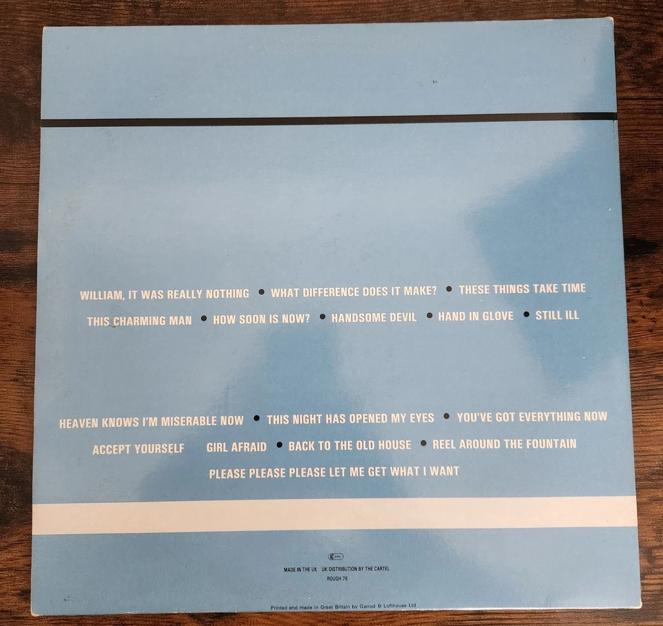 The Smiths – Hatful Of Hollow LP 1984 UK Import 1st Press Morrissey Essential - Image 2 of 4