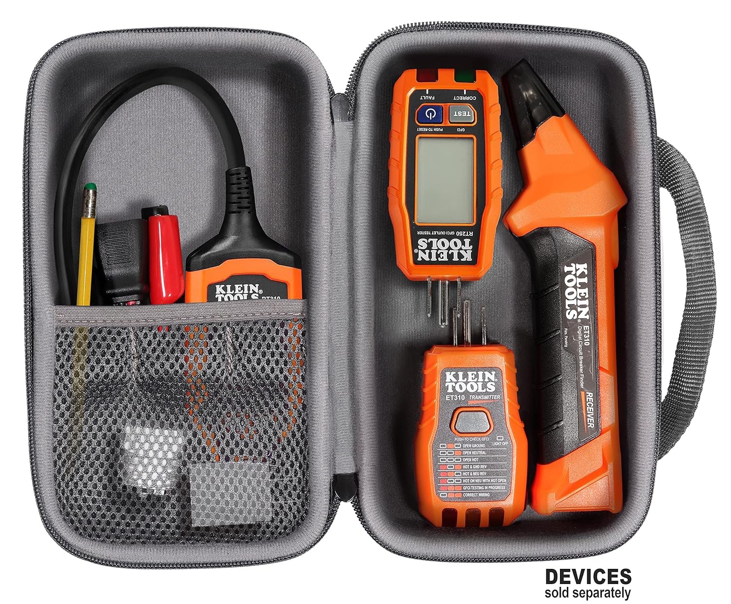 CaseSack case for Klein Tools 80016 Circuit Breaker Finder Tool Stone Gray 