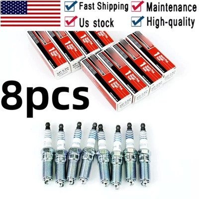 8pcs Motorcraft SP-530 Spark Plugs Fits For Fusion MKZ Escape C-Max 2.0L 2.5L