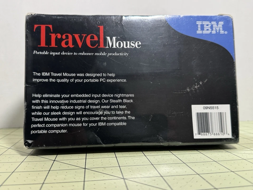 IBM 2 Button Travel Mouse 09N5515 Vintage ( 1999) - NOS - Image 3 of 4