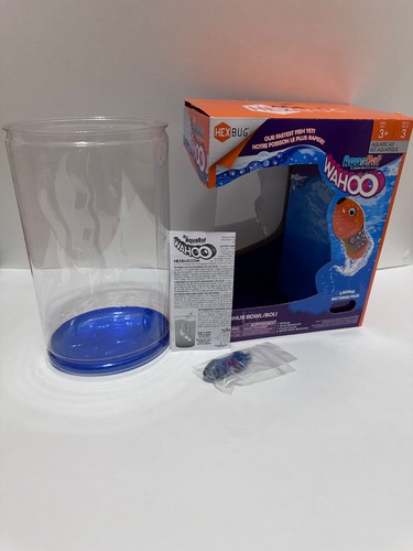 2016 Hex Bug Aqua Bot Smart Fish Technology Wahoo Blue Bonus Bowl