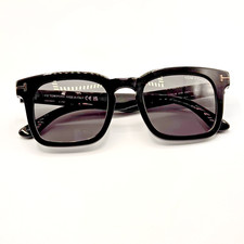 Tom Ford Sunglasses Dax TF751-N 01A Black Square Frame Gray Lens 50-22-145 New