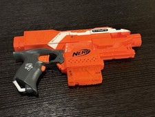2011 Hasbro Nerf N-Strike elite orange Blaster. NO AMMO Works Tested