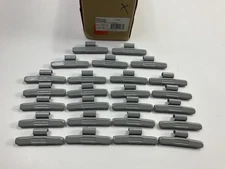 Plombco FNFE40 40 Gram Wheel Weights - 1.40 Oz Each,  PFE Steel Box Of 25 Pcs