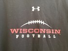 Under Armour NCAA Wisconsin Badgers Football Longsleeve T-shirt Men's Size L — photo 2