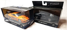 Jada Toys - Fast and Furious Brian's Car Toyota Supra 1:24  Dom's Charger Set