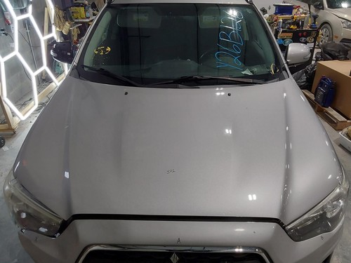 Used Hood fits: 2015 Mitsubishi Outlander sport  Grade B
