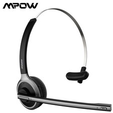 Mpow Bluetooth Headset  Noise Cancelling Microphone Wireless On-Ear Headphones