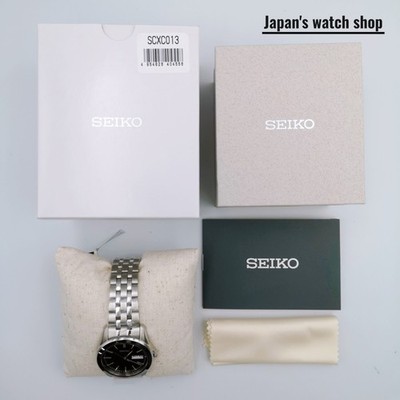 SEIKO Selection SCXC013 Silver Stainless Steel Men's Watch New in