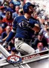 2017 Topps Walmart Holiday Snowflake #HMW41 Joey Gallo - BB