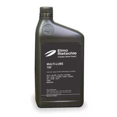 Elmo Rietschle Vacuum Pump Oil,Mineral,Quart,ISO 46 75175010 Elmo Rietschle