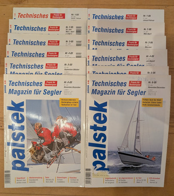 Palstek Technischs Magazin für Segler 2005 und 2006 komplett