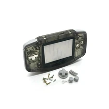 Full Housing Shell Button Parts for Gameboy Advance GBA Repair Clear Black