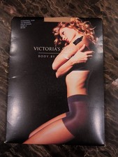 Victoria's Secret Body By Victoria Control Top Pantyhose Sz a Pale Nude New 1 pr