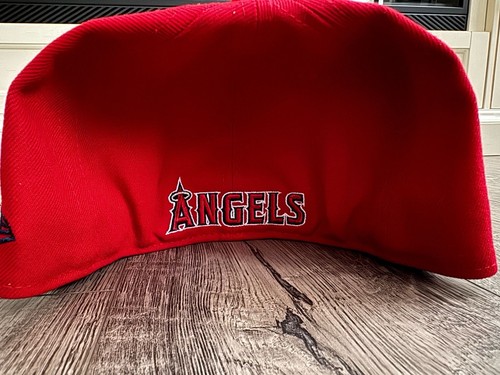 Gorra ajustada New Era Anaheim Angels Overlap 59FIFTY -agotada- ANAELS 🍑 Envío gratuito - Imagen 2 de 4