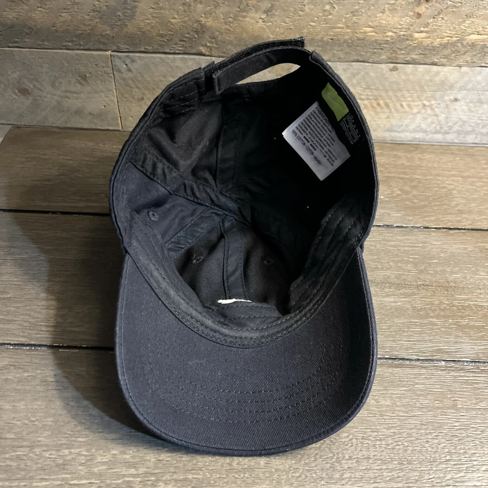 Lote de 2 gorras ajustables para bebés Nike unisex negras azules Foto 4 de 4
