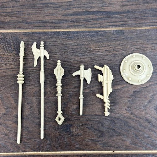 MOTU Vintage 1981 Castle Grayskull Parts Lot Weapons He-Man Masters Universe