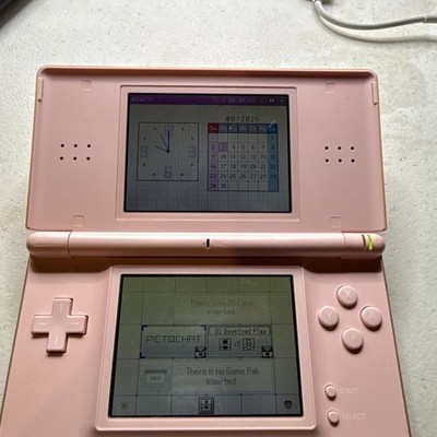 Nintendo DS Lite Pink  W/ STYLUS TESTED