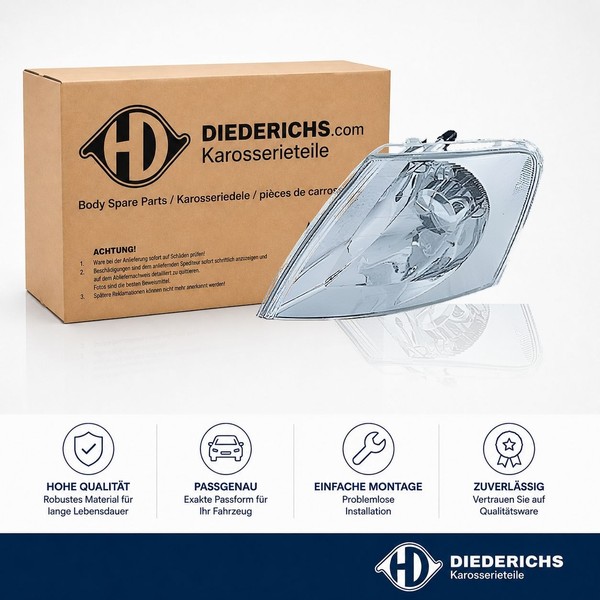 Blinkleuchte Links Diederichs 2245075 FÜR VW Blinker Fahrtrichtungsanzeiger-image