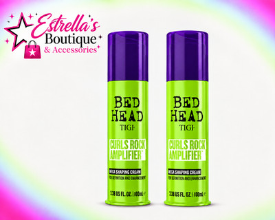TIGI Bed Head Curls Rock Amplifier Mega Shaping Cream 3.38 Oz [2 Pack]