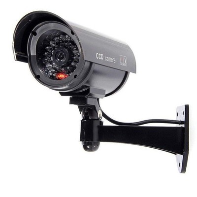 BW 1100B Outdoor Indoor Fake Dummy Imitation CCTV Überwachungskamera mit Blinki...