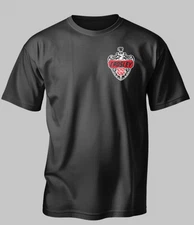 XL CROSLEY Short Sleeve Tee shirt t-shirt  BLACK Hot Shot