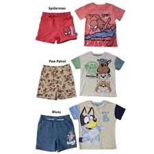 Character Toddler Boys 2-Piece Short & T-Shirt Set
