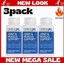 3 Pack Omega XL 300 Capsules-Green Lipped Mussel Omega 3 Joint Relief Supplement