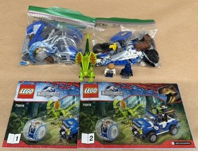 LEGO Jurassic World 75916 Dilophosaurus Ambush 2 Minifigures 248 Pieces No Box