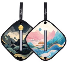 Rquite 2 Pcs Pee Cloth, Cloth for Women 7.9 x 5.9 inches, Mountains