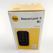 Yale Security Assure Lock 2 Deadbolt Black YRD410 No Wi-Fi - READ