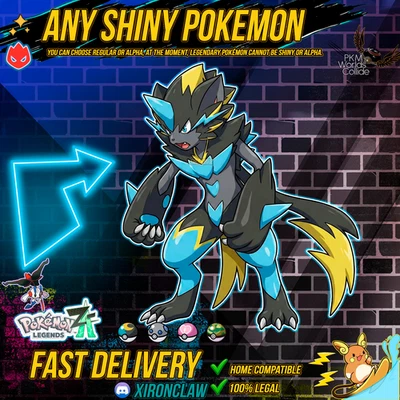 New Shiny DLC Pokémon Legends ZA ⚡6IV Competitives Alphas +Plus Moves Fast Trade