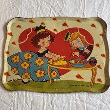 1942 Vintage Ohio Art Tin Litho-Childrens Met...