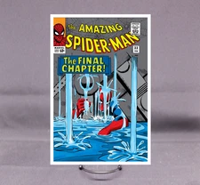 AMAZING SPIDER-MAN #33 METAL COMIC BOOK COVER SIGN/PRINT 8"x12" C22